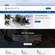 A preview of the Whistler Adaptive website