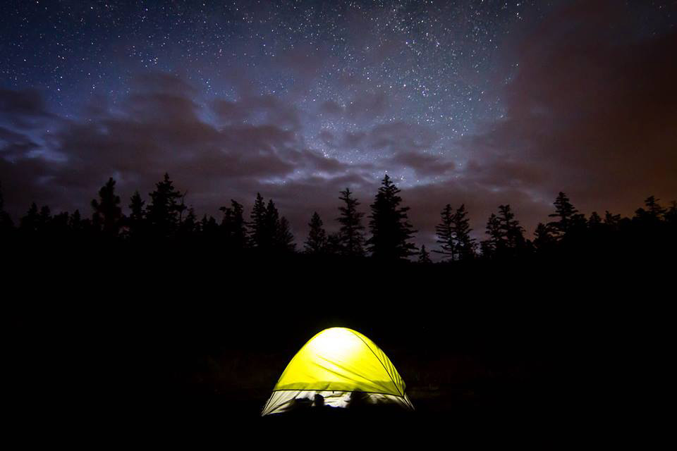 tent under starry sky - Cloud9 Photography
